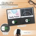 thumbnail image 3 of BAZIC 2 Pockets Paper Folder, Premium Leatherette Portfolio, Letter Size Folder, 25-Count, 3 of 6