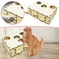 thumbnail image 3 of Gato confuso de madera, juguete interactivo para gatos, juguete nuevo, juguete de madera para mascotas, juguete para nombrar DIY, 3 of 8