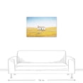 thumbnail image 3 of Creative Products Country Cottage in Yellow Field Landscape 24x36 Canvas Wall Art, 3 of 5
