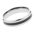 thumbnail image 4 of Joyería Titanium Del De La Acero Inoxidable De Para Los Hombres Negro Talla 9 jinwen Anillo de acero inoxidable, 4 of 8