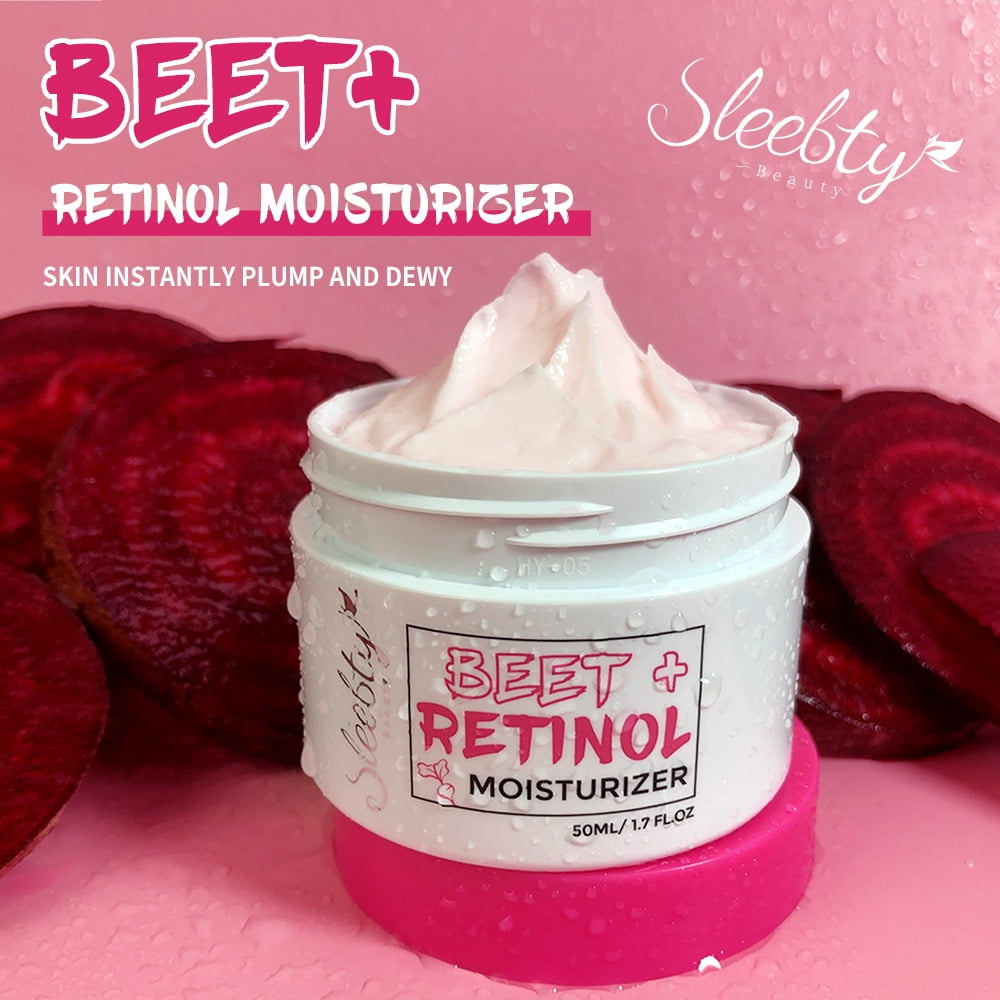 Sleebty Beet Vitamin A Retinol Moisturizer Hydrating Hyaluronic acid 50ml