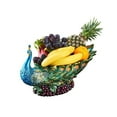 thumbnail image 1 of Plato de fruta de pavo real, frutero, cesta de fruta creativa de moda, aperitivos, plato de fruta seca, adornos de decoración de escritorio, 1 of 9