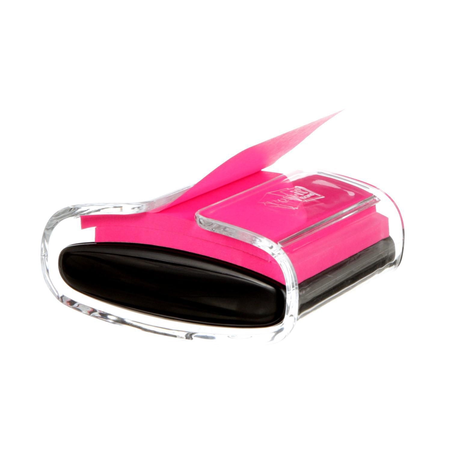 Post-it® Super Sticky Pop-up Note Dispenser WD-330-BK-C-RP4, Black, 1/Pack