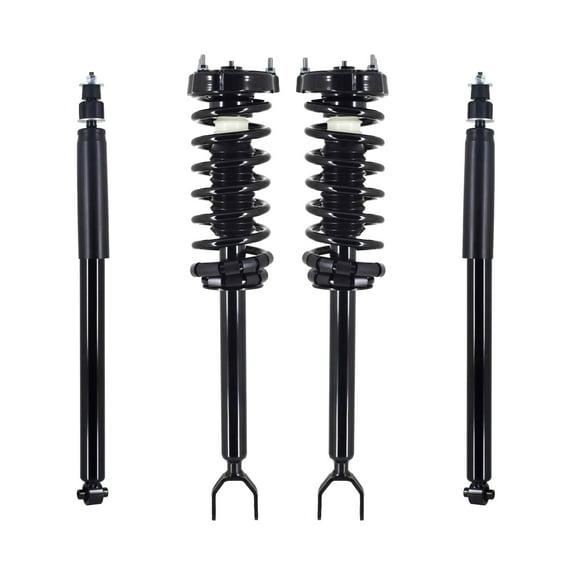 Set of 4 Front Quick Complete Strut-Coil Spring-Rear Shock For 2003-2009 Mercedes-benz E320