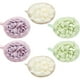 thumbnail image 1 of 6 piezas de esponja para ducha de baño, PUF de malla, bola de ducha, almohadilla de esponja exfoliante para el cuerpo, guante de ducha con bola, 1 of 5