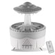 thumbnail image 1 of UFO Gota Lluvia Máquina Aromaterapia Humidificador Niebla Pesada Escritorio Control Remoto Difusor Aceite Esencial V56 (blanco UE) Blanco Regulaciones Europeas, 1 of 9