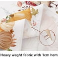 thumbnail image 6 of Fall Tablecloth Oval, Thanksgiving Tablecloth, Pumpkin Turkey Leaf Tablecloth, Fall Harvest Tablecloths for Oval Tables, Spill-Proof Table Cloth for Dining Room Table,60x120inch, 6 of 6