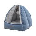 thumbnail image 4 of Cama para mascotas 2 en 1 Yuyangstore casa convertible para dormir gatos y perros peluche, 4 of 8