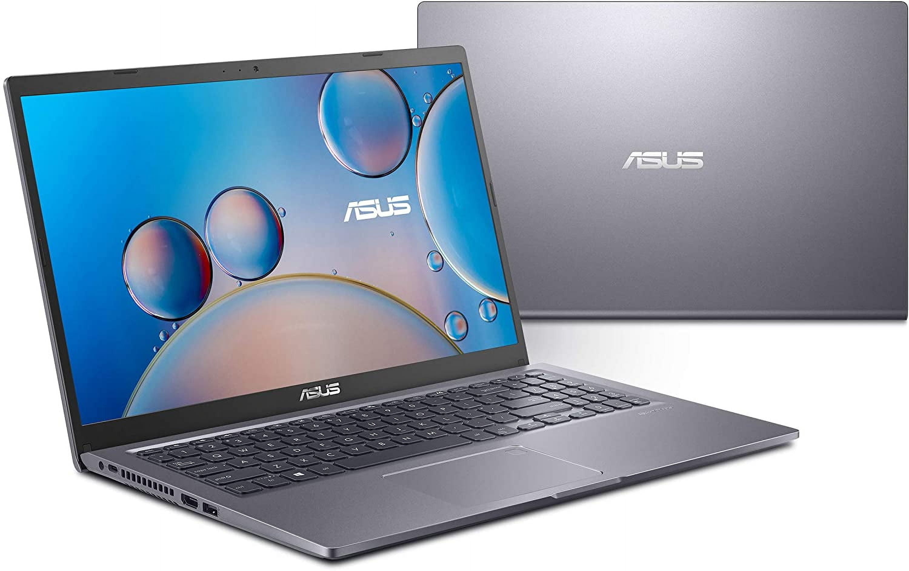 ASUS VivoBook 15 F515 Thin and Light Laptop, 15.6&rdquo; FHD Display, Intel Core i3-1005G1 Processor, 4GB DDR4 RAM, 128GB PCIe SSD, Fingerprint Reader, Windows 10 Home in S Mode, Slate Grey, F515J