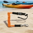 thumbnail image 3 of Hioecau Kayak Paddle Leash Heavy Duty Retractable Coiled Lanyard Tether Strap Anti-lost Rope for Kayaking Boating Canoeing Paddle Board Accessories, 3 of 7
