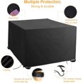 thumbnail image 4 of Funda para muebles Tela Oxford 420d Funda impermeable para muebles de jardín Funda para mesa de jardín Funda impermeable para muebles de jardín Mesa resistente a los rayos UV Sofá Sillas, 4 of 8