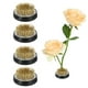 thumbnail image 1 of Uxcell 4Pcs Frog de flores, Frog floral redondo de latón, herramienta de fijación para arreglar flores (Oro, 0.1"), 1 of 5