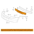 thumbnail image 3 of For 12-13 Civic Coupe & 2012 Civic Si Sedan Rear Bumper Cover Impact Absorber, 3 of 5