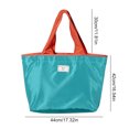 thumbnail image 2 of Bolso de hombro para mujer con cordón respetuoso con el medio ambiente bolsa de supermercado, 2 of 9