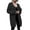 Black, variant on Lovskoo 2024 Long Cardigans for Women Trendy Long Sleeve Knitted Long Pattern Cardigan Sweater Coat Khaki