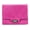 Fuchsia, variant on Women's Nylon Microfiber Trixie Trifold Women's Wallet, holds up to 30 cards (Fuchsia)