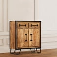 thumbnail image 1 of vidaXL Sideboard 65x30x70 cm Solid Mango Wood, 1 of 4