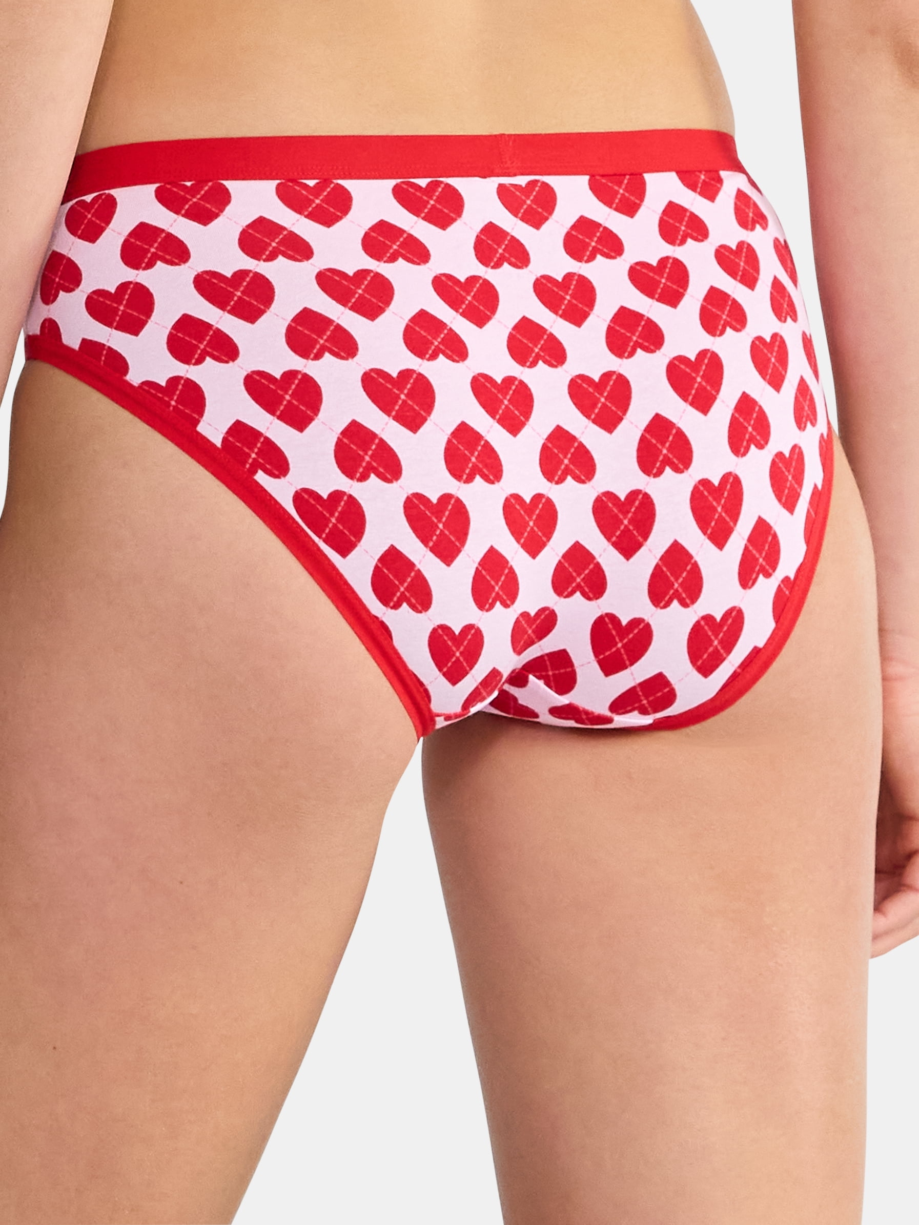 Way to Celebrate Womens Hipster Panties, 3-Pack, Sizes S-XXL