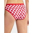thumbnail image 3 of Way to Celebrate Womens Hipster Panties, 3-Pack, Sizes S-XXL, 3 of 6
