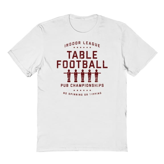 Original & Unrestored No Spinning Graphic White Men's Cotton T-Shirt