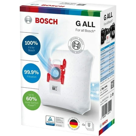 Bosch Genuine Type G MEGAfilt SuperTEX Vacuum Bag (BBZ51AFG2U) - Fits Bosch Comp
