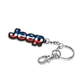 thumbnail image 3 of Jeep in USA Flag Custom Laser Cut Full-Color Printing Acrylic Charm Key Chain, 3 of 4