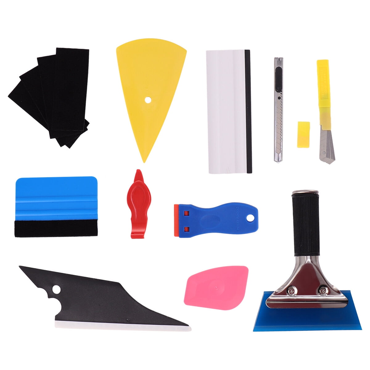 Window tint tool 11pcs/Set Window Tint Tool Kit Vinyl Car Wrap Stickers