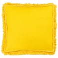 thumbnail image 2 of SAFAVIEH Grema Solid Floor Pillow, 22" x 22", Yellow, 2 of 5