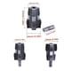 thumbnail image 3 of Steel PVC Pipe Tap 1/2" 3/4" Water Pipe Internal Thread Opener Hand Tools for Electric Drill Compatible Pipe Threader, 3 of 4