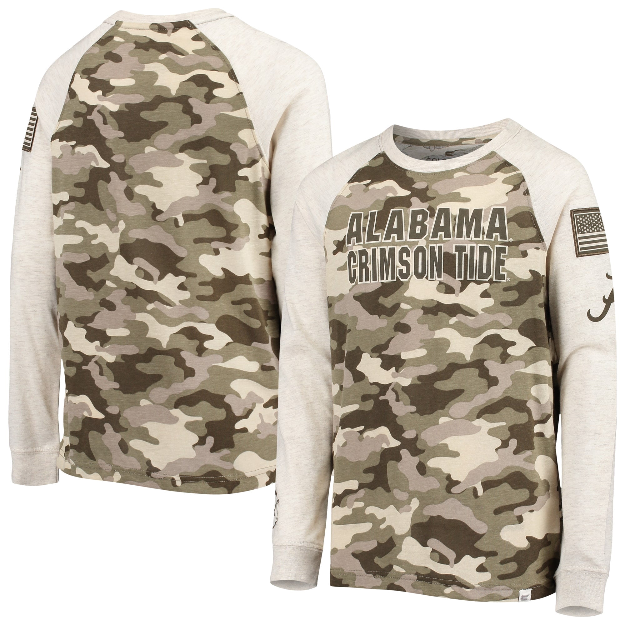Youth Colosseum Oatmeal Alabama Crimson 