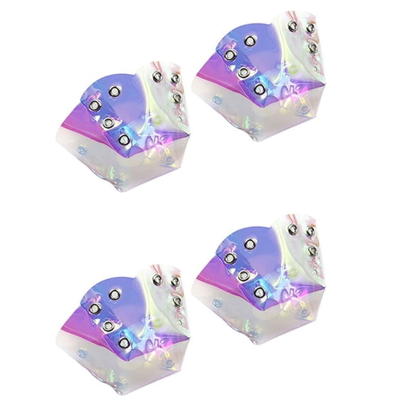 2 Pair Skate Toe Guards PVC Roller Skate Toe Caps for Roller Skates Toe Cap Protective Cover Shoe Shield