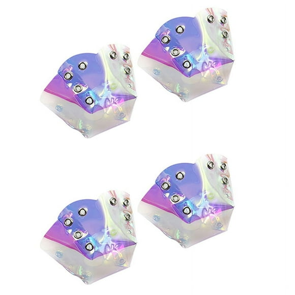 2 Par de Protectores para Los Dedos Del Pie Del Patín de PVC Tapones para Los Dedos Del Pie para Patines de Ruedas Cubierta Protectora de Los Dedos Del Pie Protector de Zapatos