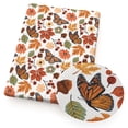 thumbnail image 5 of 50*145cm Telas de algodón de otoño con diseño de calabaza por metro Telas de hojas de arce y flores Telas de costura Vestido Manualidades DIY Textiles para el hogar, 5 of 5