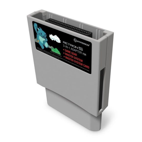 Hyperkin Adaptateur Rétron 5 3-en-1 pour Game Gear Master System et Carte Master System