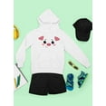 thumbnail image 3 of Cute Piggy Smile Face Hoodie Juniors -Image by Shutterstock,  Small, 3 of 4