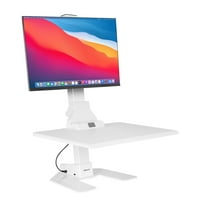 Motorized Sit-Stand Desk Converter for 1 Monitor