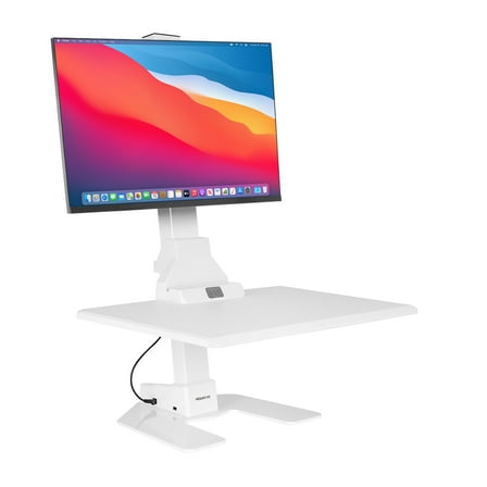 Motorized Sit-Stand Desk Converter for 1 Monitor