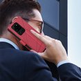 thumbnail image 6 of Nalacover Case for Samsung Galaxy S20 Ultra - Card Holder PU Leather Flip Wallet Cover with Magnetic Clasp Stand Hand Strap, Soft TPU Inner Shockproof Anti-Scratches Case for Galaxy S20 Ultra, Red, 6 of 10
