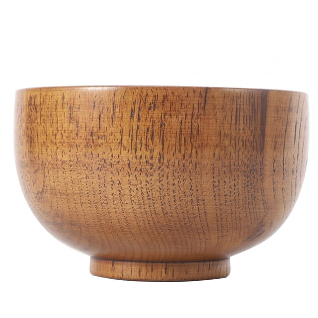 Color de Madera Respetuoso del Medio Ambiente Ligero del Cuenco de Madera del Arroz de los Tallarines de la Ensalada del Vajilla de la Cocina ANGGREK Otros