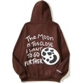thumbnail image 2 of XINQIHANG Men's Hoodie Hip Hop Pullover Sweaters for Teenagers, 2 of 4