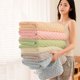thumbnail image 1 of Manta de terciopelo para toallas de baño - 140x70cm absorbente y suave - Fular multiusos para baño, fitness, ducha - Azul cielo, rosa, beige, naranja, gris, verde, 1 of 6