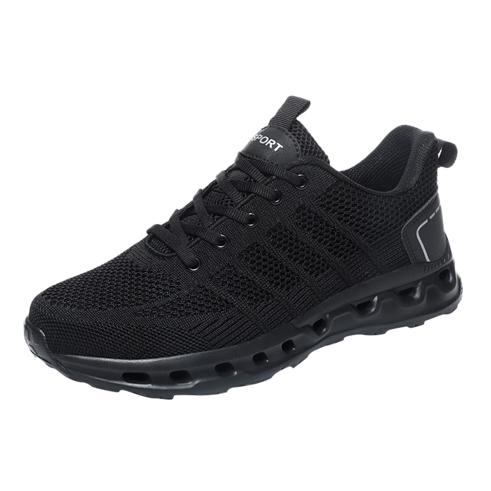 Black workout sneakers best sale