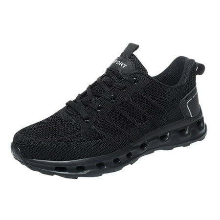 XDDST Shoes for Men Shoes Summer Large Size Lace Up Mesh Outdoor Sneakers Non Slip Casual Running Shoes