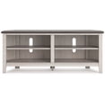 thumbnail image 4 of Signature Design by Ashley Casual Dorrinson Corner TV Stand  Two-tone, 4 of 9