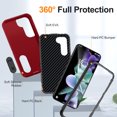 thumbnail image 2 of ShellTech for Samsung Galaxy S23 Phone Case with Built in Kickstand,Shockproof/Dustproof/Drop Proof Military Grade Protective Cover for Galaxy S23 5G,A, 2 of 9
