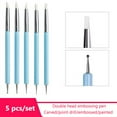 thumbnail image 5 of Modeling Silicone Clay Pottery Clay Nail Art Sculpting Tool Brush, 5 of 6