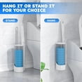 thumbnail image 7 of Disposable Toilet Brush 2 Pack- Toilet Bowl Cleaner, Toilet Bowl Brush, Each Toilet Wand with 10PCS Brush Refills for Bathroom Deep Cleaning (2 Pack, White), 7 of 7