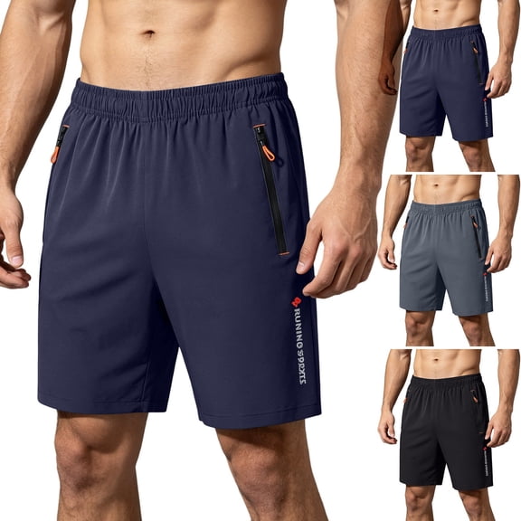 EOYWHK Mens Chino Shorts Elastic Waist with Pockets Mens Dress Shorts for Men Soft Lightweight Breathable Casual Beach Shorts Black, Size L