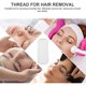 thumbnail image 3 of 1 rollo de hilo para eliminar el vello facial, hilo para depilación facial, 3 of 6