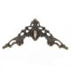 thumbnail image 1 of Bronze 30 piezas de soporte de esquina de ángulo de Metal, cubierta de cuaderno, marco de fotos, Protector decorativo, 1 of 5